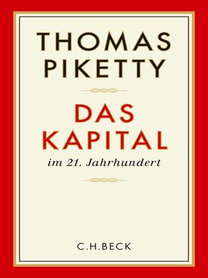 cover image of Das Kapital im 21. Jahrhundert